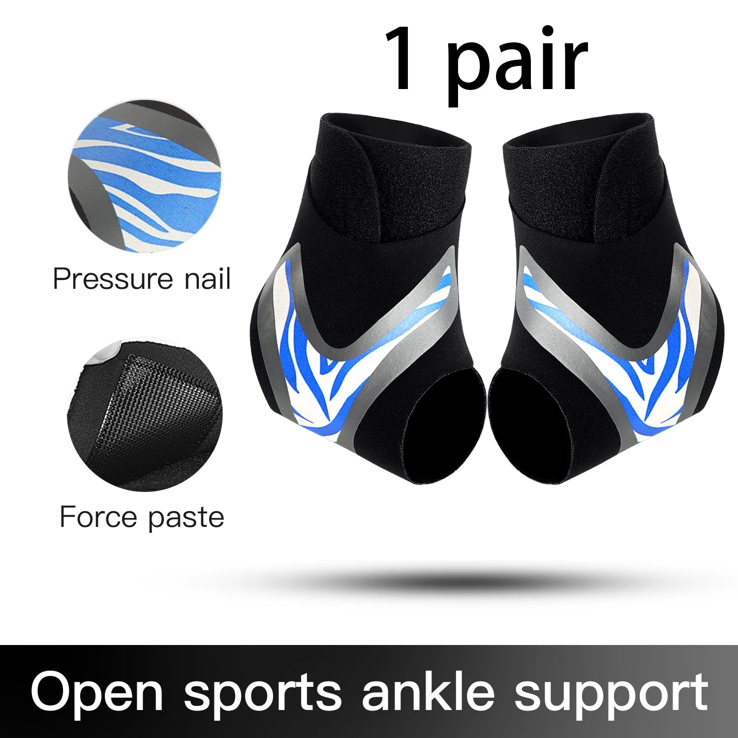 Chevillieres de Sport Réglables – Lot de 2 | Maintien & Protection Cheville | Élastique Respirant Anti-Entorse | Fitness & Running
