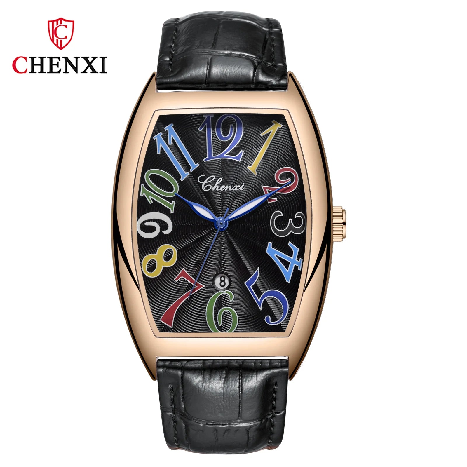 Montre Homme Bracelet Cuir Luxe Fashion Lumineux Quartz Calendrier Étanche Élégante Intemporelle | Montre Homme Cuir Luxe Fashion Lumineux Premium