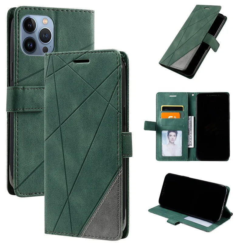 Coque Portefeuille Motorola MOTO G34 G24 G04 G14 G54 G84 5G – Étui Cuir Magnétique Rabat Protection