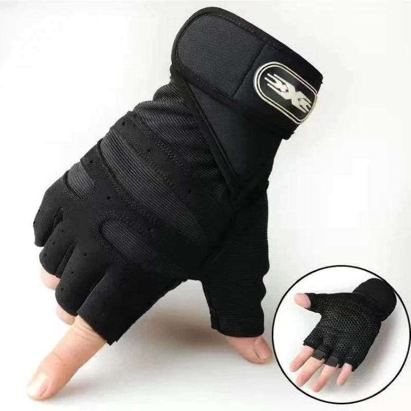 Gants Sport Unisexe Anti-Choc & Anti-Glisse – Protection Poignets | Cyclisme, Randonnée, Musculation & Fitness | Homme & Femme