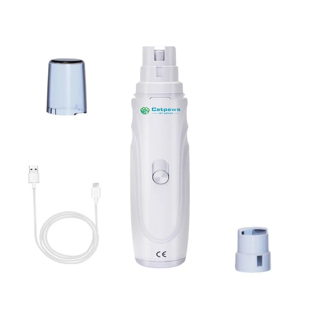 Lime À Griffes Électrique Chien & Chat USB Rechargeable – Meuleuse Silencieuse Pattes Toilettage | Outil Soin Animaux
