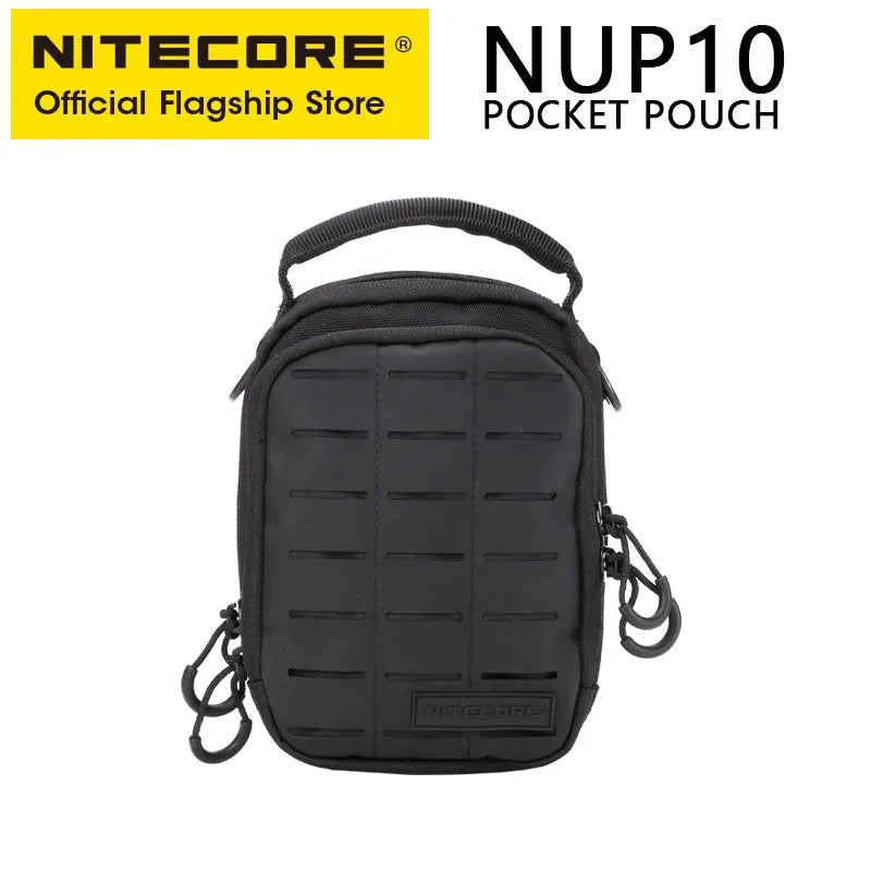 Sac Tactique NITECORE NUP10/NUP20 – Bandoulière Nylon 1000D Molle Crossbody Ceinture Homme Femme