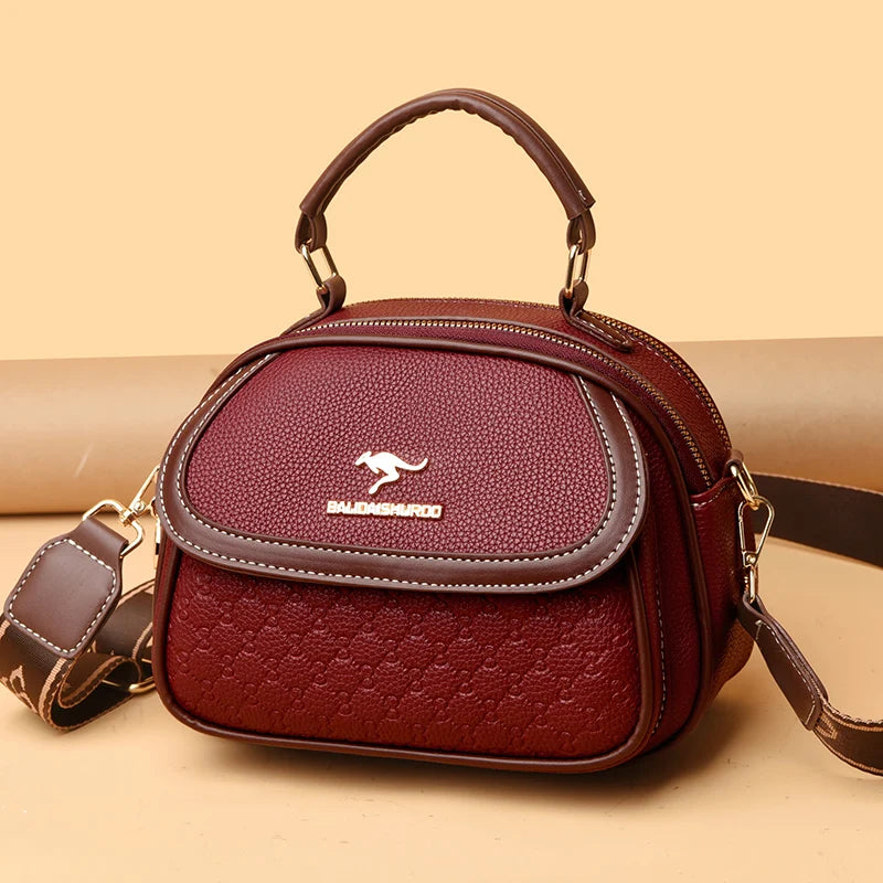 Petit Sac Rond Femme Style Coréen – Sac Épaule Bandoulière Tendance Influenceuse Mode