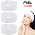 Bandeaux Jetables SPA Skincare Non-Tissés – Lot 10/50/100 pcs | Blancs Ultra-Doux | Soin Visage & Institut de Beauté
