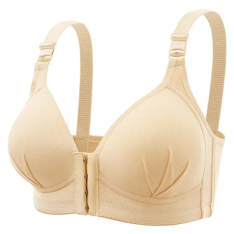 Soutien-Gorge Allaitement Boutons Frontaux Sans Armature – Brassière Maternité Confortable Invisible Femme Enceinte