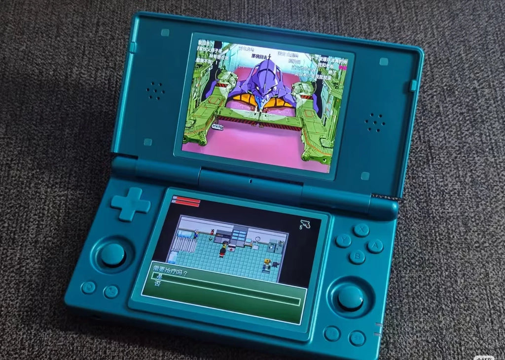 ANBERNIC RG DS Console de Jeu Flip 4'' IPS – Double Écran Multi-Touch, Android 14, WiFi Streaming & IA | PS2 & Rétro