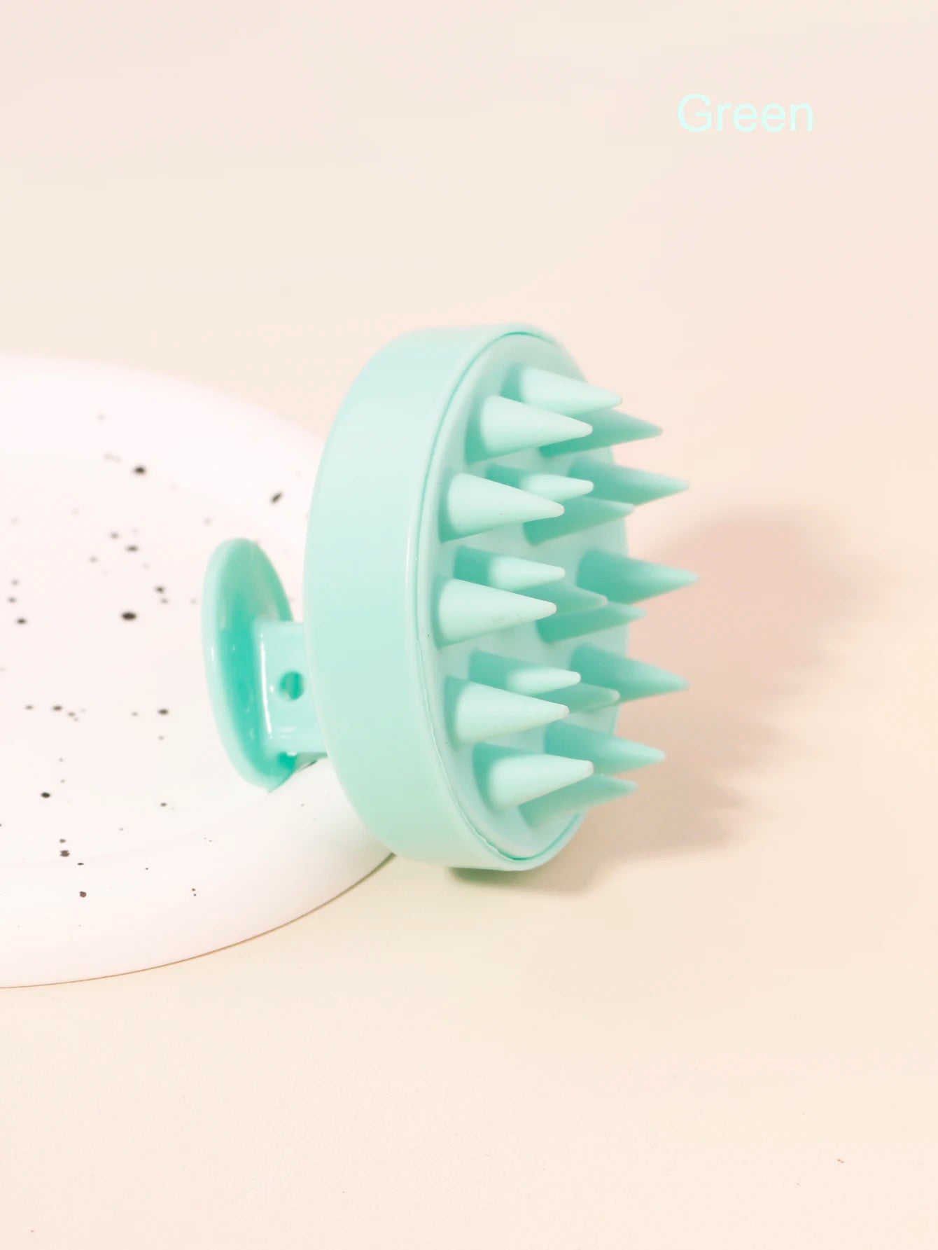 Brosse Massante Cuir Chevelu en Silicone - Anti-Pellicules & Croissance Capillaire