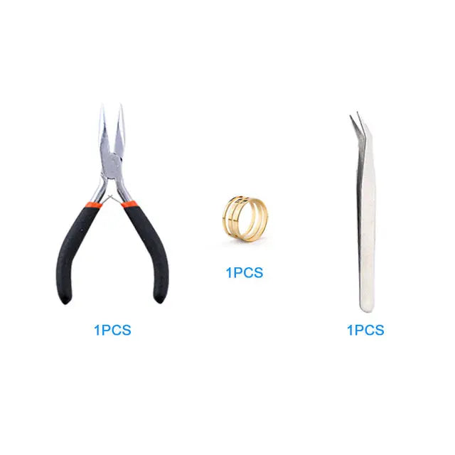 Kit Complet Création & Réparation Bijoux DIY – Outils, Fils Cuivrés, Fils & Accessoires Bijouterie | Idéal Débutantes & Créatrices Fait Main
