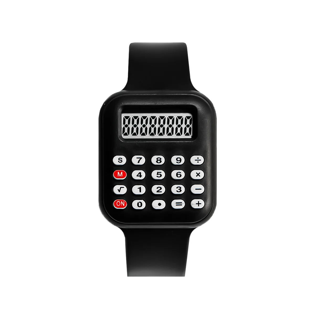 Montre Enfant Calculatrice Digital 2025 – Fille Garçon Student Heure Date Caoutchouc
