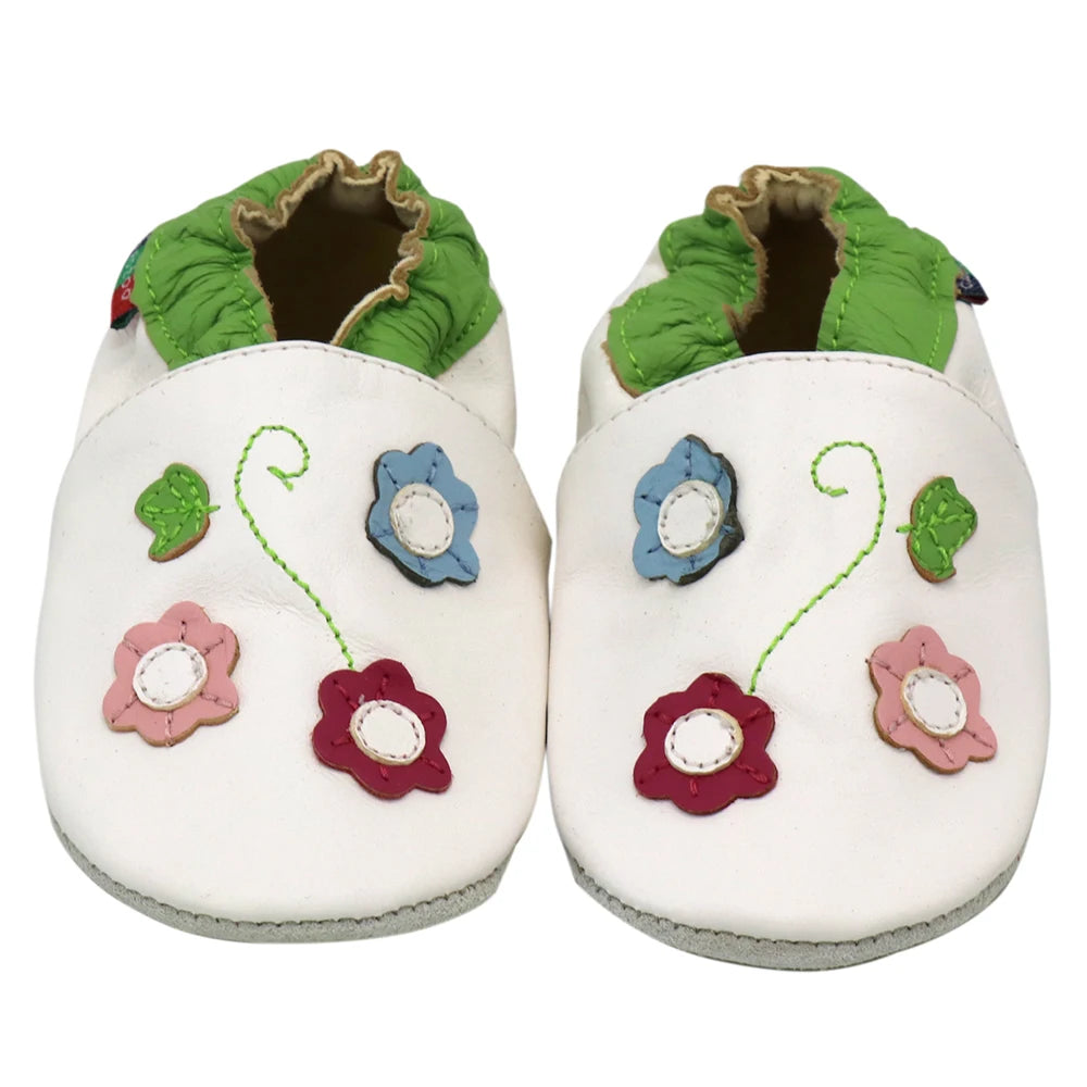 Chaussures Bébé Cuir Mouton Souple Antidérapantes – Premiers Pas Unisexe 0-24 Mois Carozoo