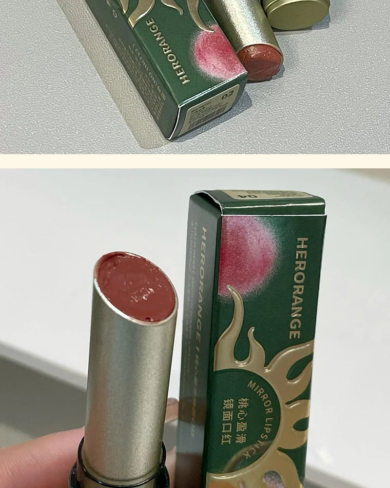 Gloss Jelly Chocolat Brun – Stylo Miroir Nacré Waterproof | Lèvres Hydratées & Brillantes