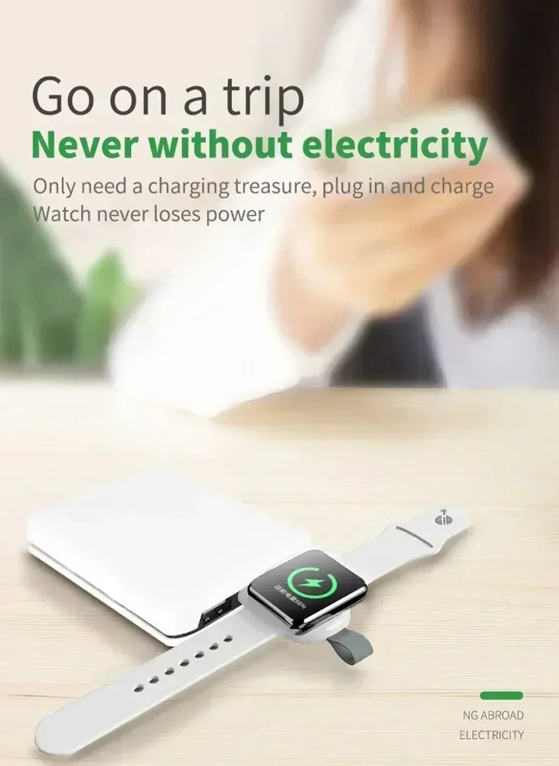 Chargeur iWatch Dock Magnétique Portable – Apple Watch Series 10-2 Ultra SE Voyage