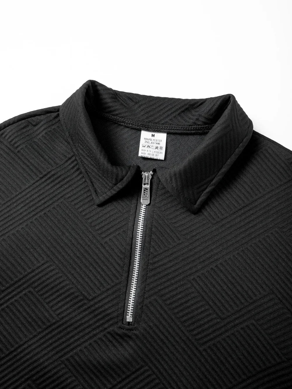 Sweat Homme Quarter Zip Col Polo Roulé Couleur Unie Pullover Manches Longues Casual Outdoor Quotidien Automne Confortable Élégant – Sweatshirt Zippé Premium | Mode Homme Automne Premium