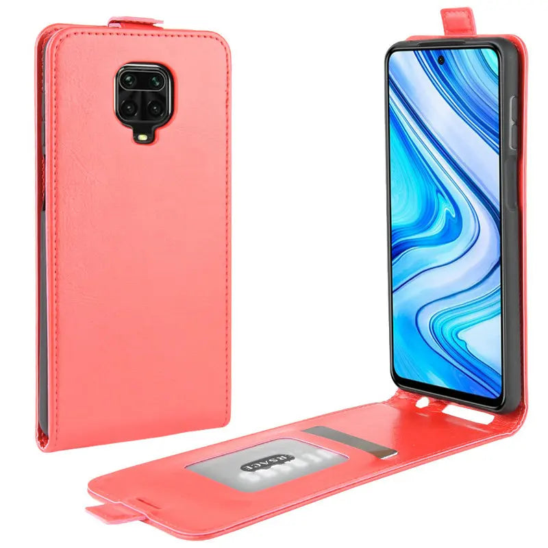 Coque Portefeuille Xiaomi Redmi Note 9 9S 9 Pro 8 7 6 5 – Flip Cuir Protection Complète