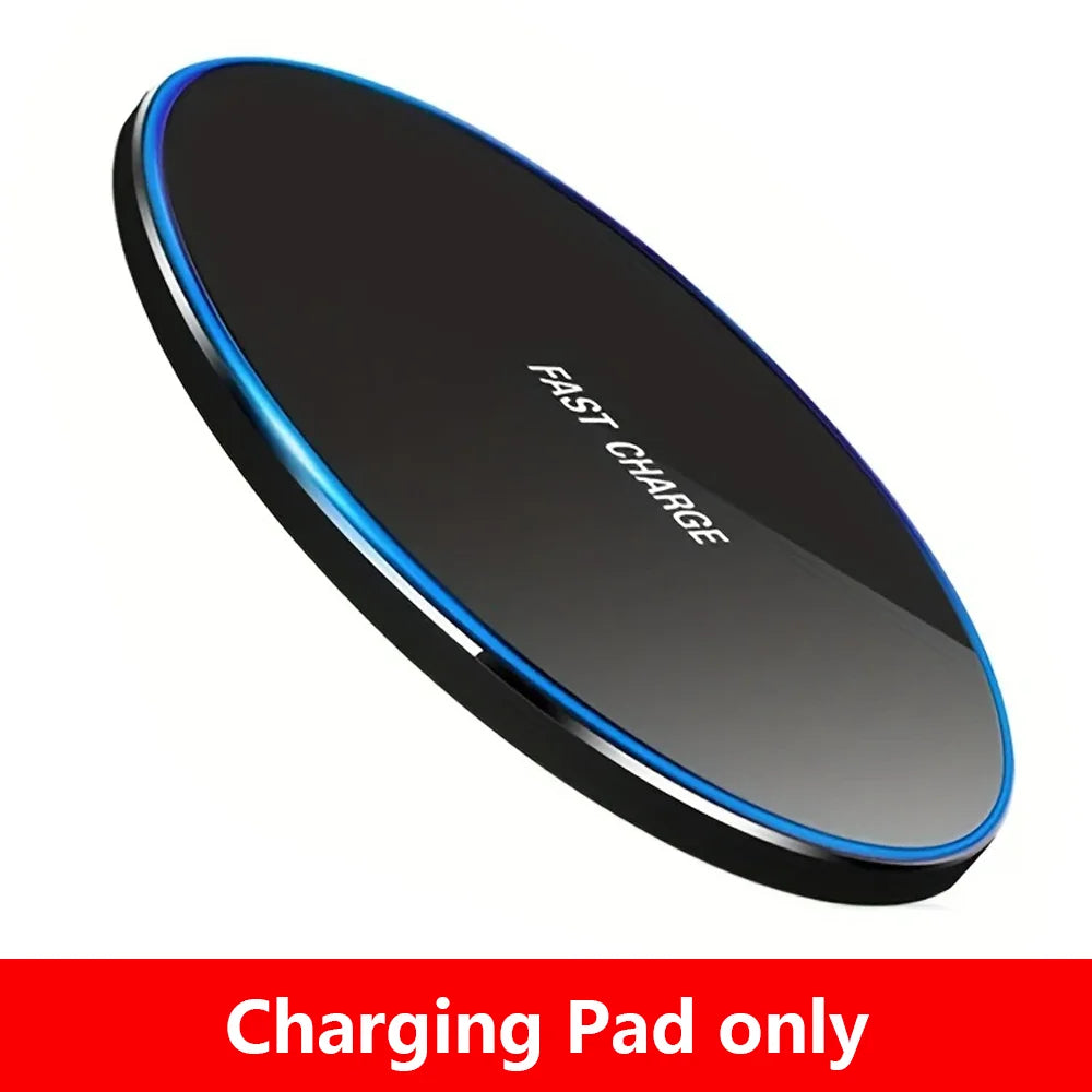 Chargeur Sans Fil Rapide Induction – Compatible iPhone 17-11 Samsung Xiaomi Huawei