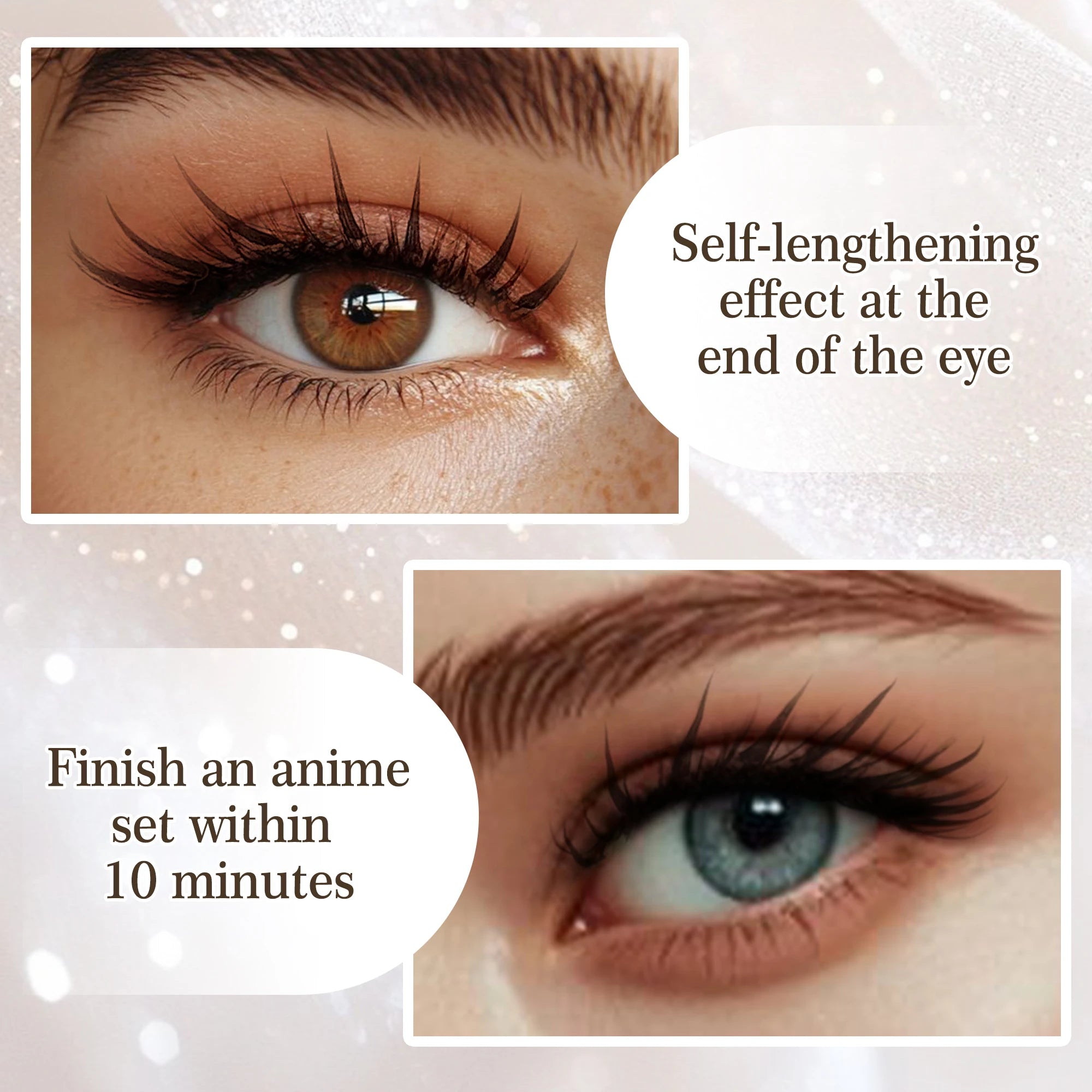 Extensions Cils CoMango Fox Anime Spire – Fans Pré-faits Volume Naturel | Fournisseur Maquillage