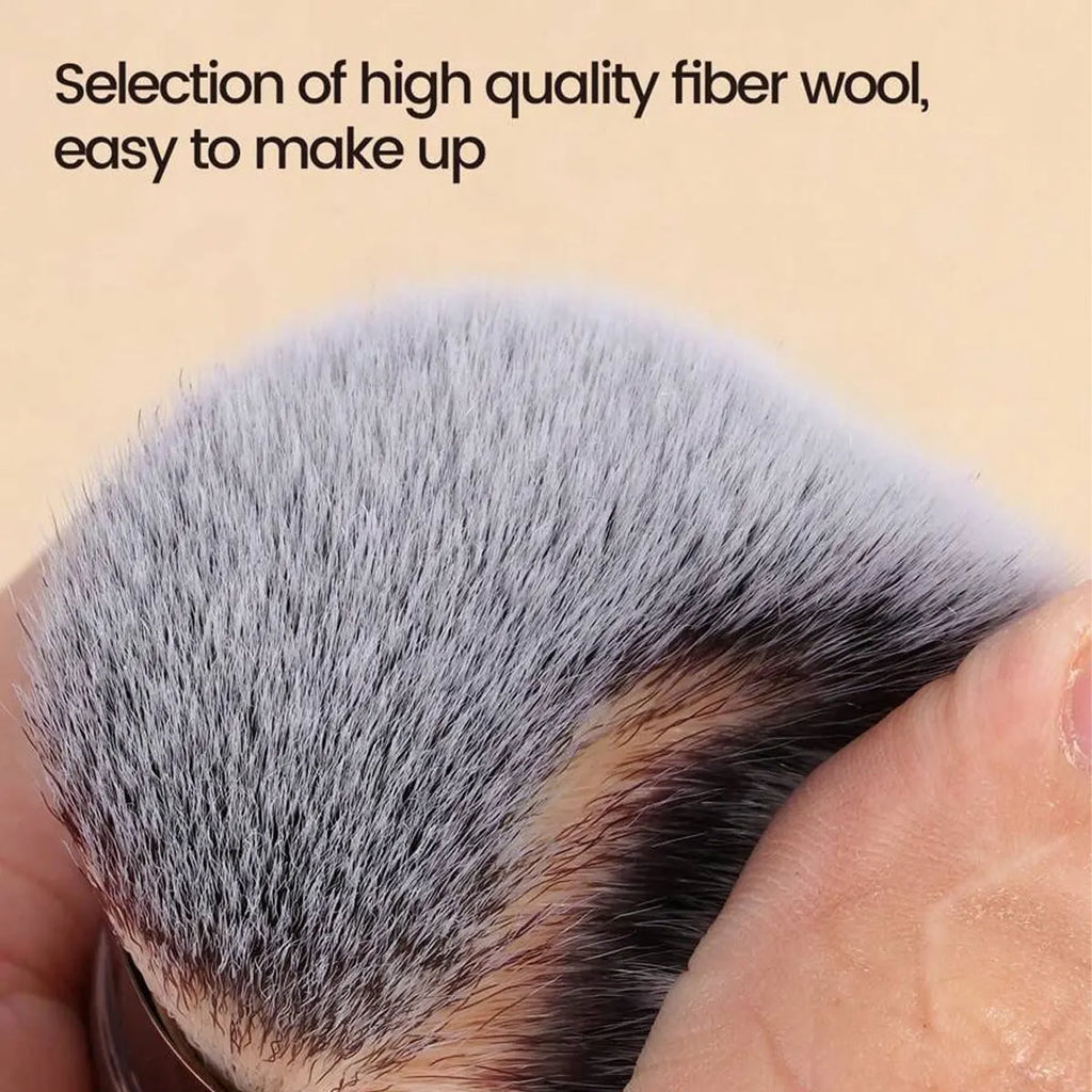 Pinceau Rétractable Professionnel Visage – Blush, Fond de Teint & Poudre Libre | Poils Synthétiques Ultra-Doux