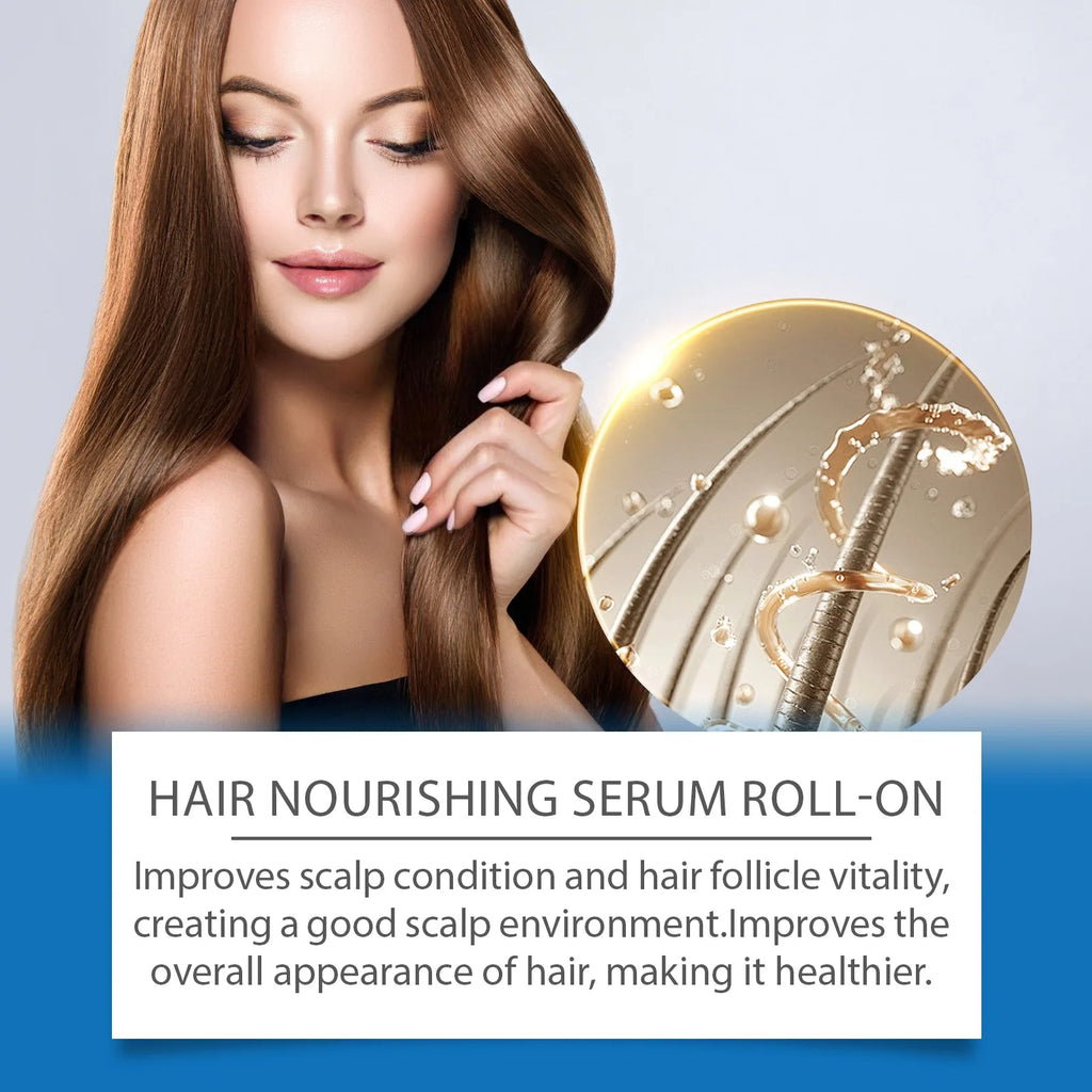 Roller Essence Romarin - Croissance Capillaire & Santé du Cuir Chevelu