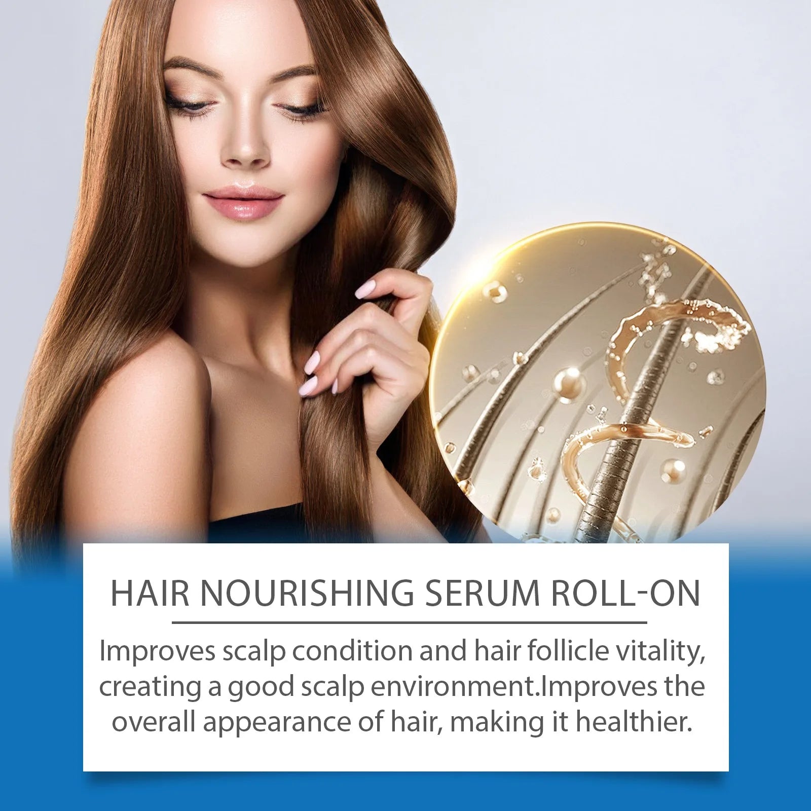 Roller Essence Romarin - Croissance Capillaire & Santé du Cuir Chevelu