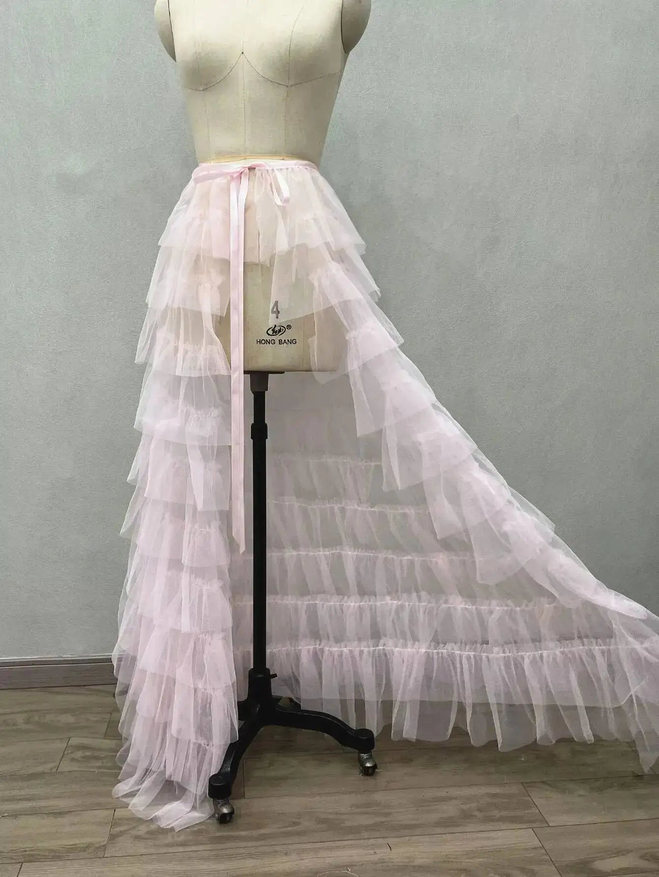 Jupe Longue Tulle Blanc À Volants Femme – Mesh Transparent Détachable | Maxi Plage Mariée Été