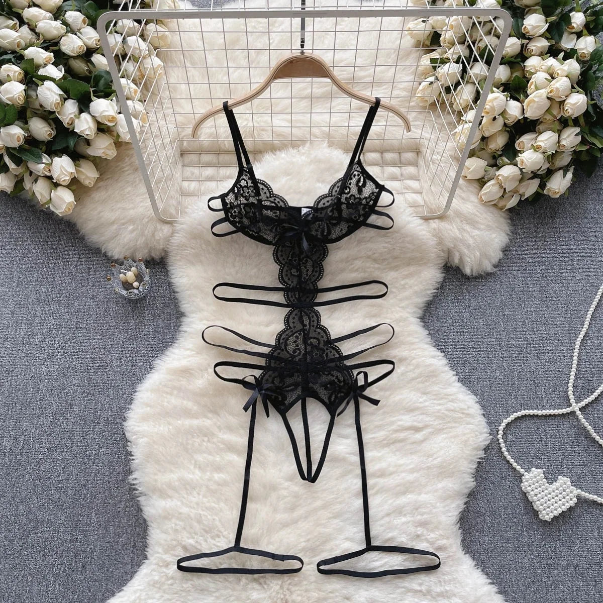 Combinaison Lingerie Femme Sexy Lapin Cosplay Déguisément Dos Nu Ajourné – Costume Roleplay Kawaii | Soirée