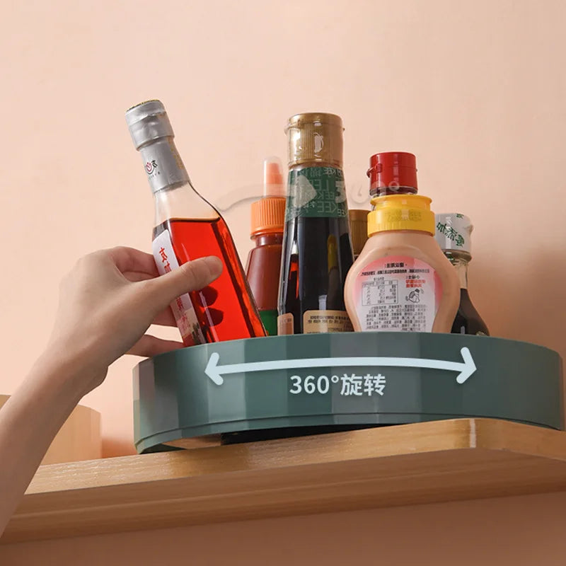 Organisateur 360° Rotatif Maquillage – Parfum Rouge à Lèvres Skincare Cosmétiques Cuisine