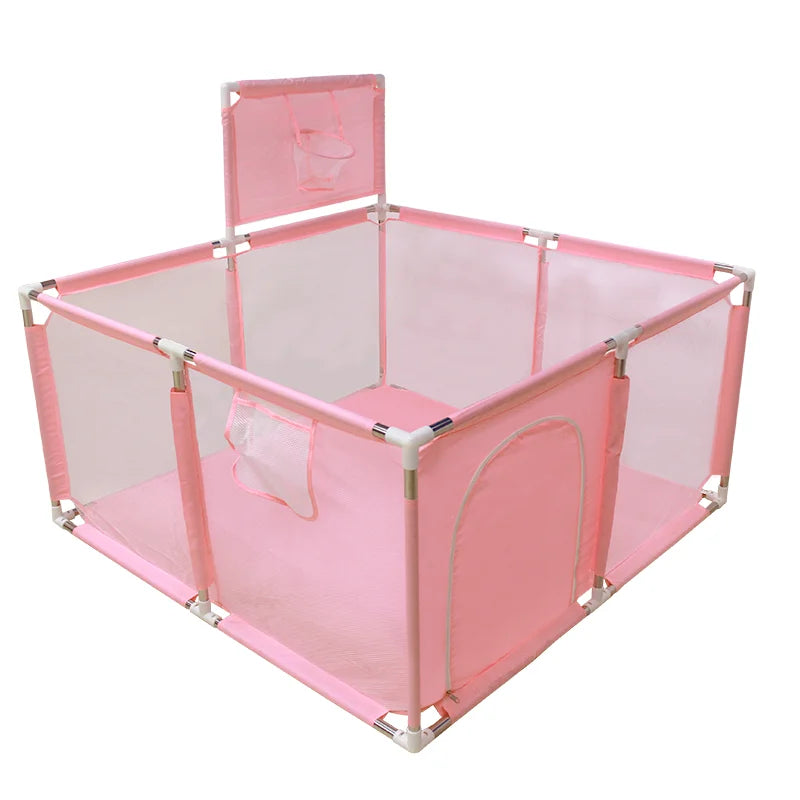 IMBABY Parc Bébé Sécurisé – Barrière de Protection Enfant | Piscine à Balles, Aire de Jeux Modulable Nouveau-Né