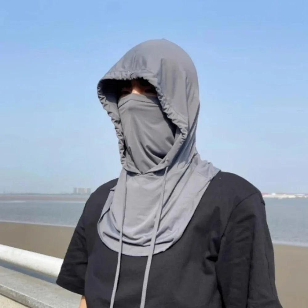Cagoule Anti-UV Respirante – Masque Visage & Cache-Cou Long | Cyclisme, Moto, Pêche & Randonnée | Homme & Femme