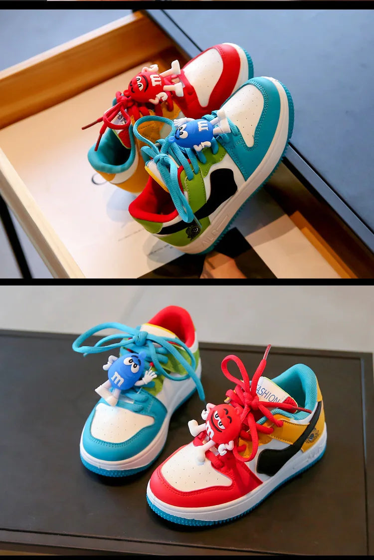 Baskets Enfant 4 Saisons – Chaussures Sport Basketball Garçon Fille Toutes Saisons