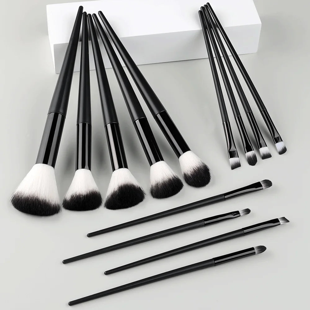 Set de Pinceaux Maquillage 13 Pièces - Synthétiques Premium