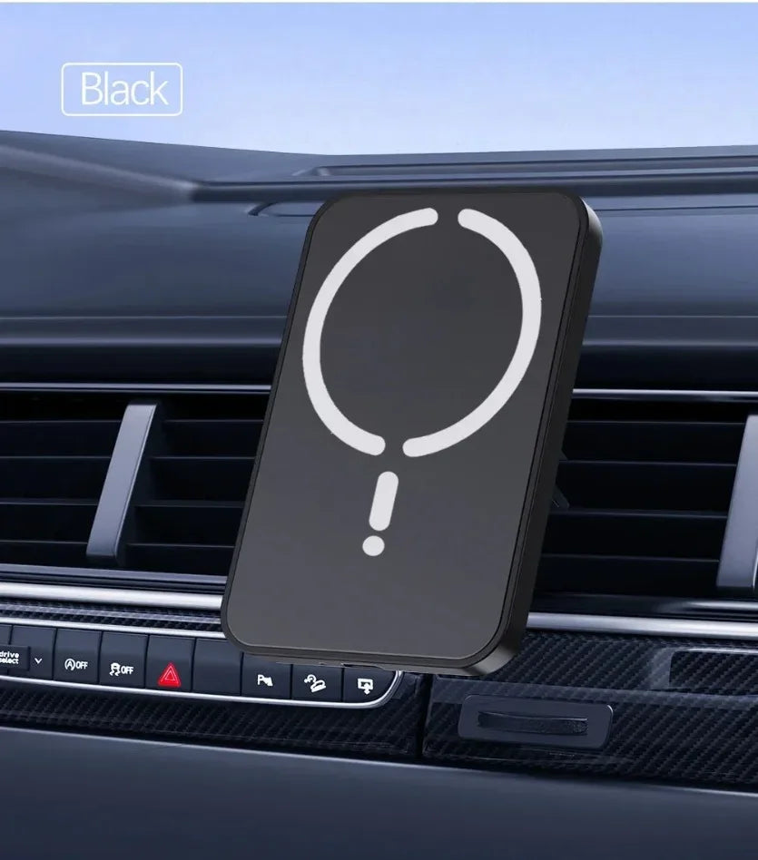VIKEFON Chargeur Voiture 15W Magnétique Air Vent – Support Magsafe iPhone 17-12 Pro Max