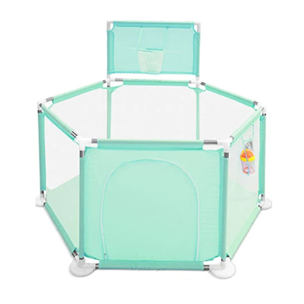 IMBABY Parc Bébé Sécurisé – Barrière de Protection Enfant | Piscine à Balles, Aire de Jeux Modulable Nouveau-Né