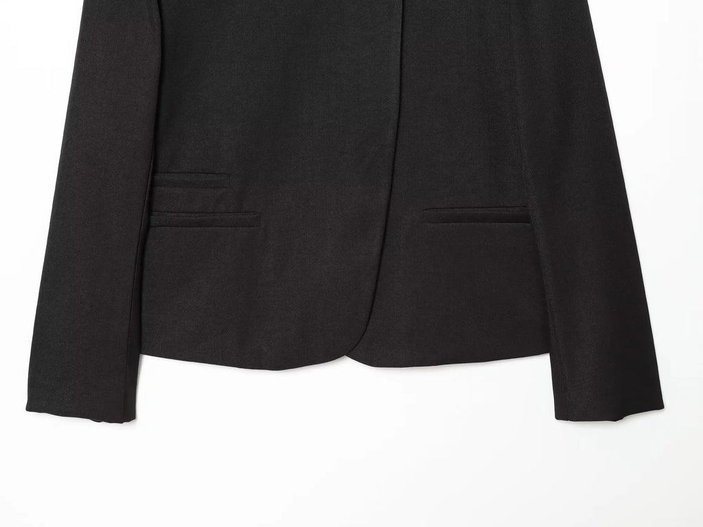 Blazer Femme Élégant Printemps 2026 – Veste Légère Style Street Voyage & Vacances | Tendance Jeune