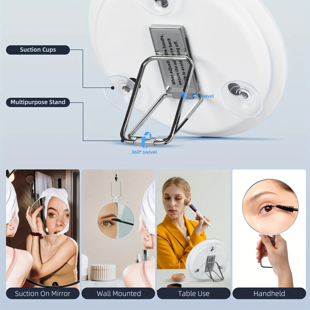 Miroir Grossissant Portable Maquillage 10x/20x/30x – Précision Professionnelle | Maison & Voyage | Outil Beauté