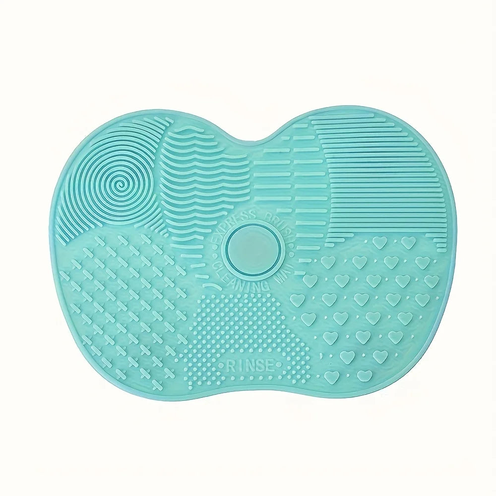 Pad Nettoyage Pinceaux Maquillage Silicone – Forme Pomme | Ventouses & Sans Forméhyde