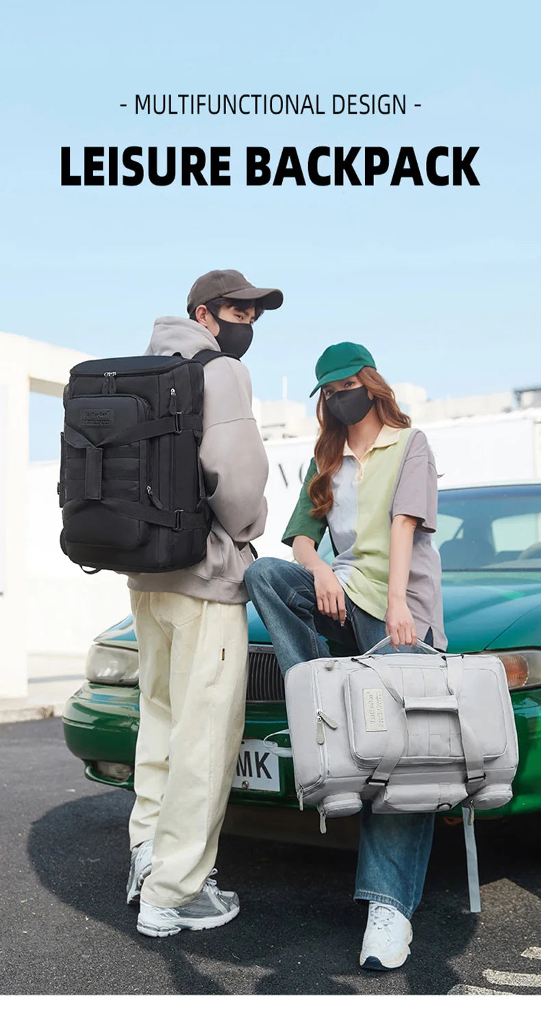 Sac de Sport Grande Capacité - Compartiments Sec/Humide