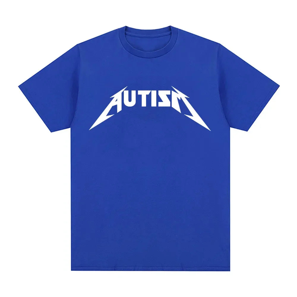 T-Shirt Unisexe Metal Rock Meme Oversize Loose Été – Hip Hop Streetwear Manches Courtes Sport Tendance | Mode Homme & Femme