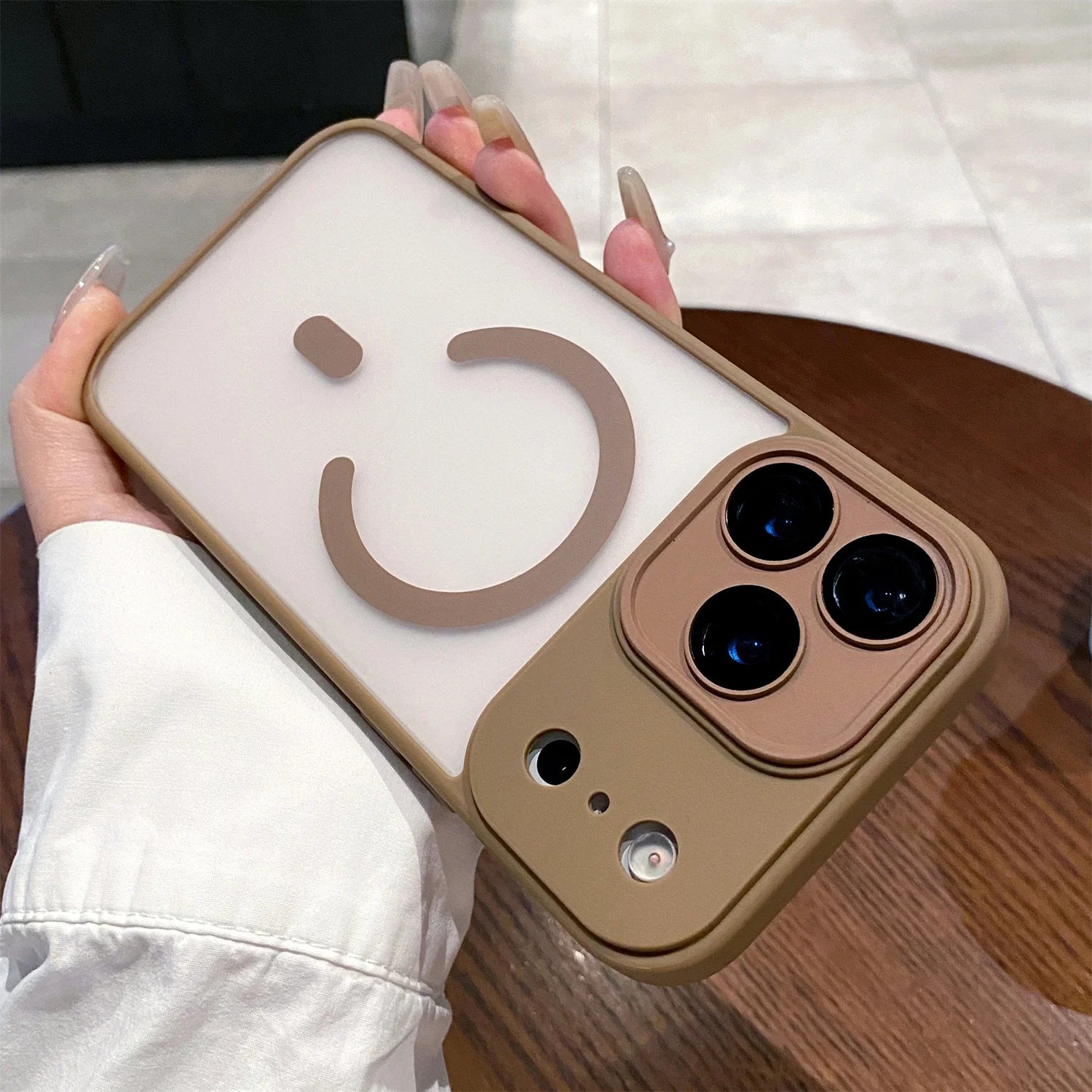 Coque iPhone 17 Pro Max Air Matte Magnétique – Compatible Magsafe iPhone 17 Air 17 Pro