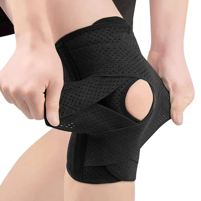 Genouillère Sport Élastique Compressive Unisexe – Maintien Articulations, Arthrite & Protection Genou | Fitness, Volley & Running