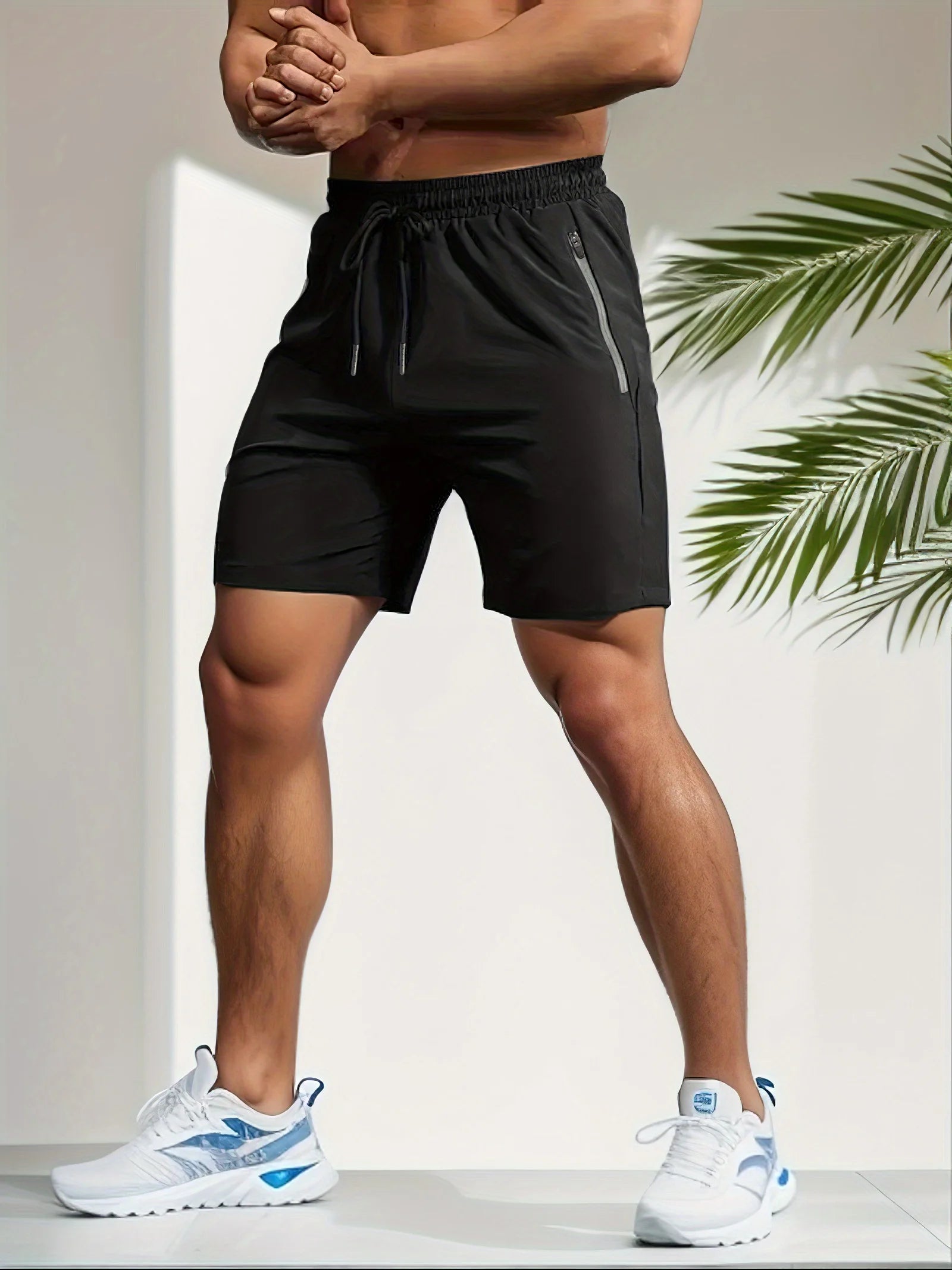 Short Homme Sport Séchage Rapide Respirant Gym Workout Running Cyclisme Cordon Taille Été Léger Confortable | Short Sport Séchage Rapide Premium