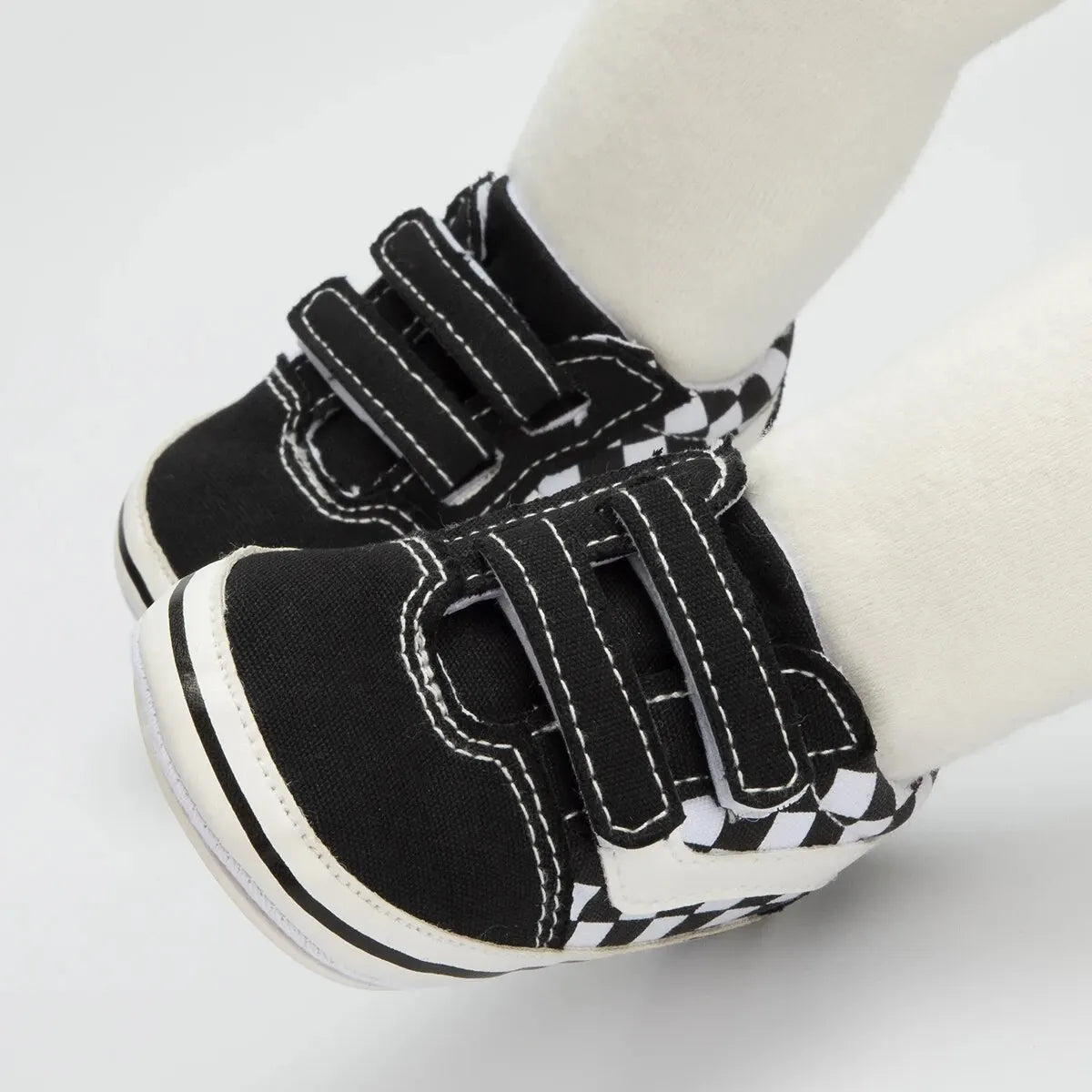 Chaussures Bébé Toile Unisexe Semelle Antidérapante – Sneakers Premiers Pas Garçon Fille Casual