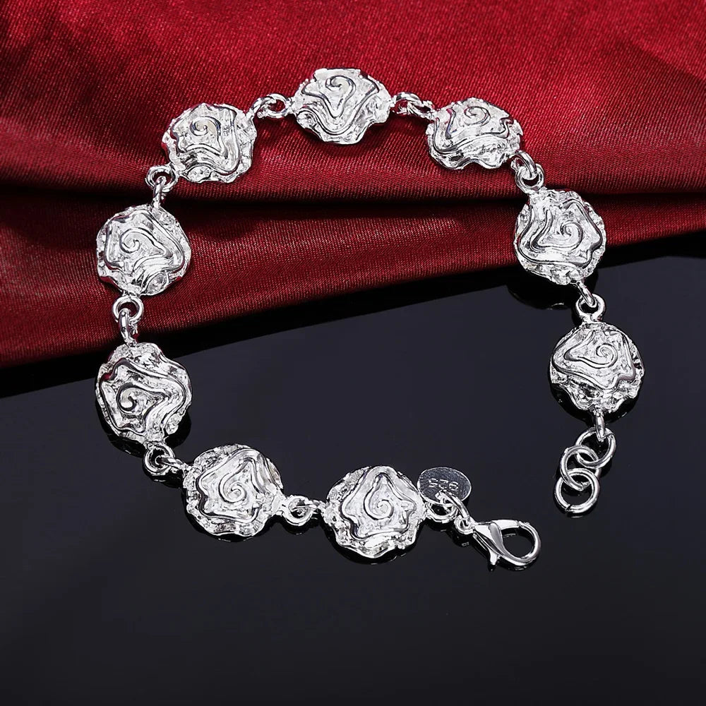 Bracelet Chaîne Torsadée Corde Argent 925 4MM – Unisexe Homme & Femme | Bijou Argent Mode & Élégance Intemporelle | Cadeau Premium