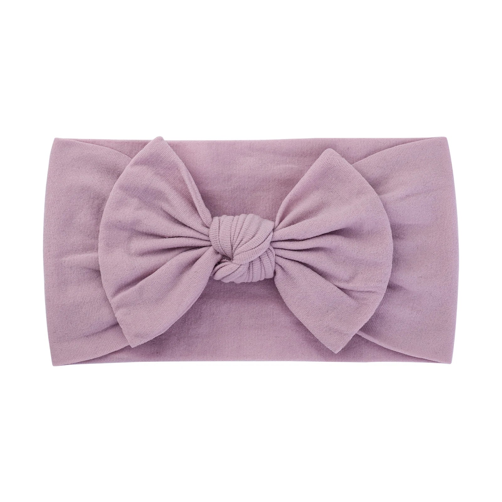 Bandeau Nœud Bébé Fille Élastique Large – Turban Headband Accessoire Cheveux 48 Couleurs