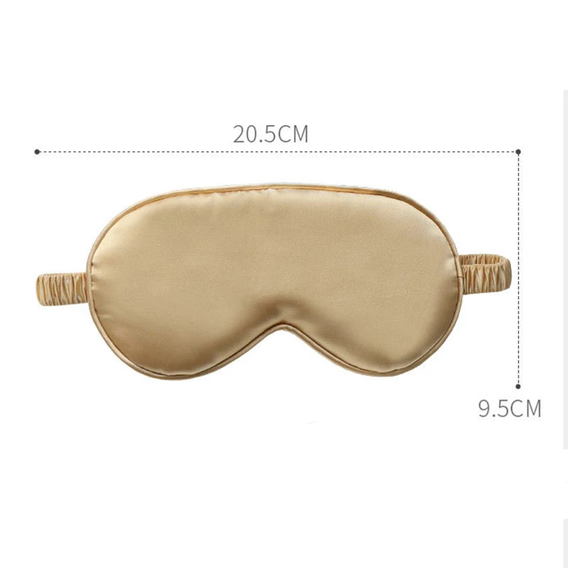 Lot 3 Seiden-Augenmasken für Damen – Seidige Anti-Licht-Schlafmaske | Schlaf, Reise & Erholung | Nachtpflege für Haut & Augen