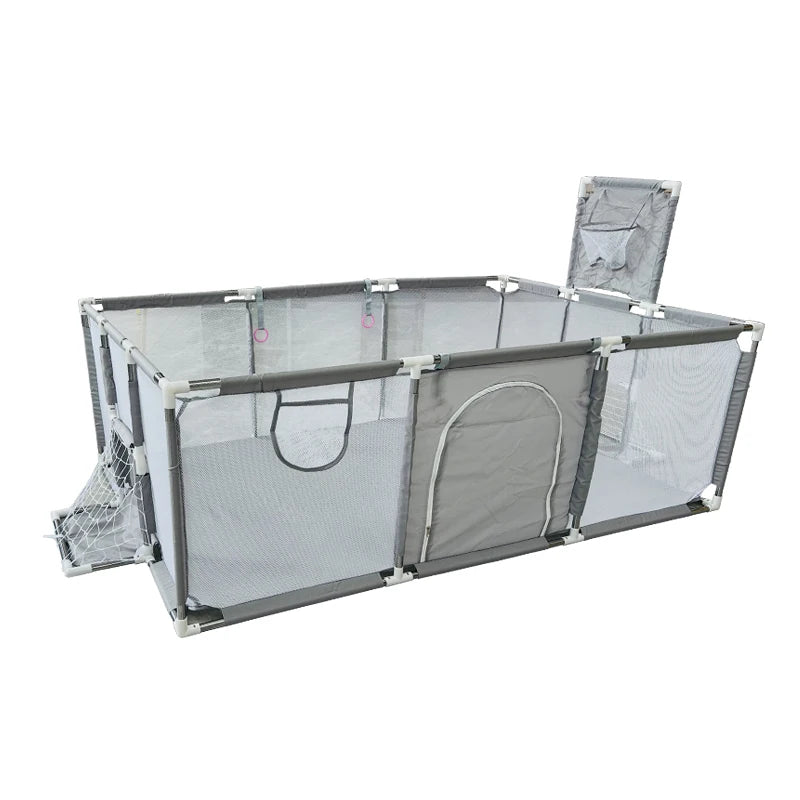 IMBABY Parc Bébé Sécurisé – Barrière de Protection Enfant | Piscine à Balles, Aire de Jeux Modulable Nouveau-Né