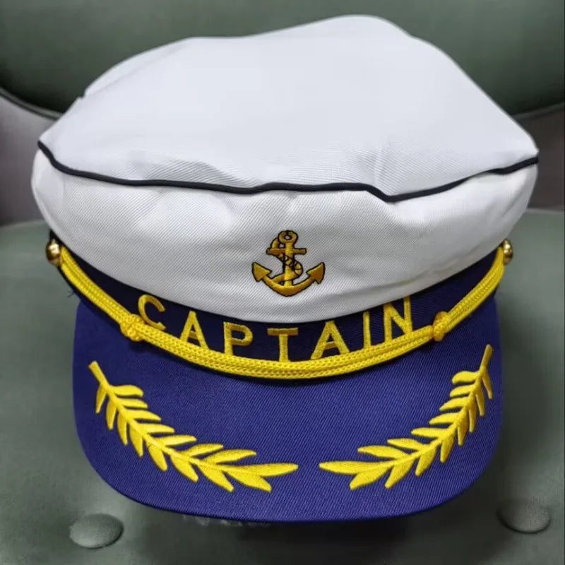 Chapeau Capitaine Marin Adulte – Réglable Homme & Femme | Déguisement & Fête