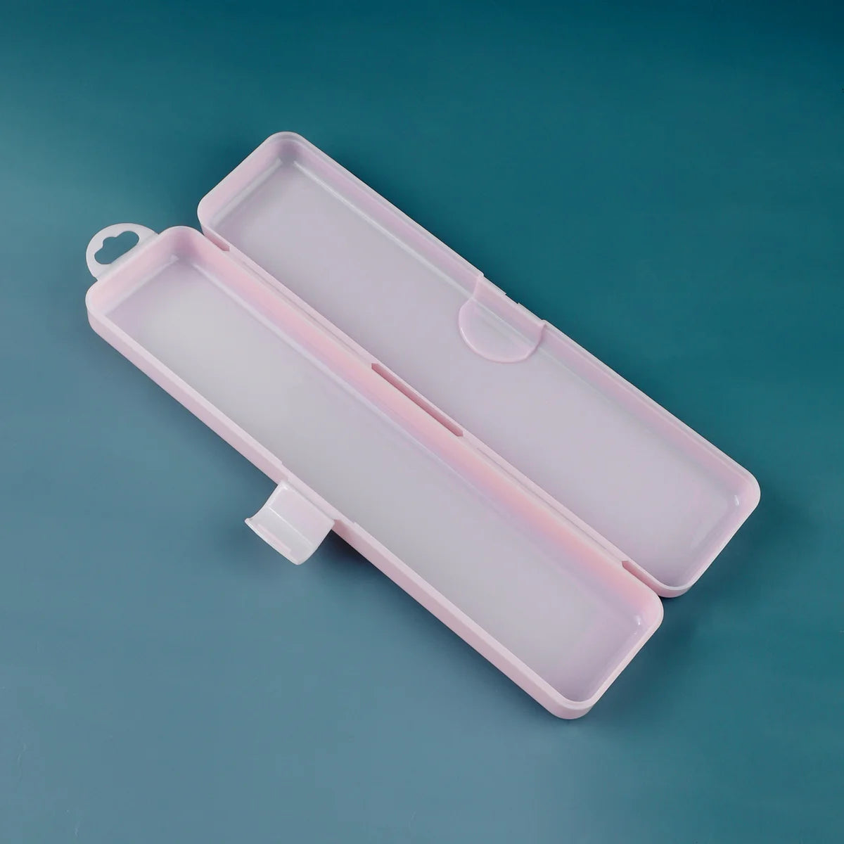 Boîte Rangement Pinceaux Maquillage Transparente Portable – Étui Organisateur Crayons & Accessoires Beauté avec Couvercle