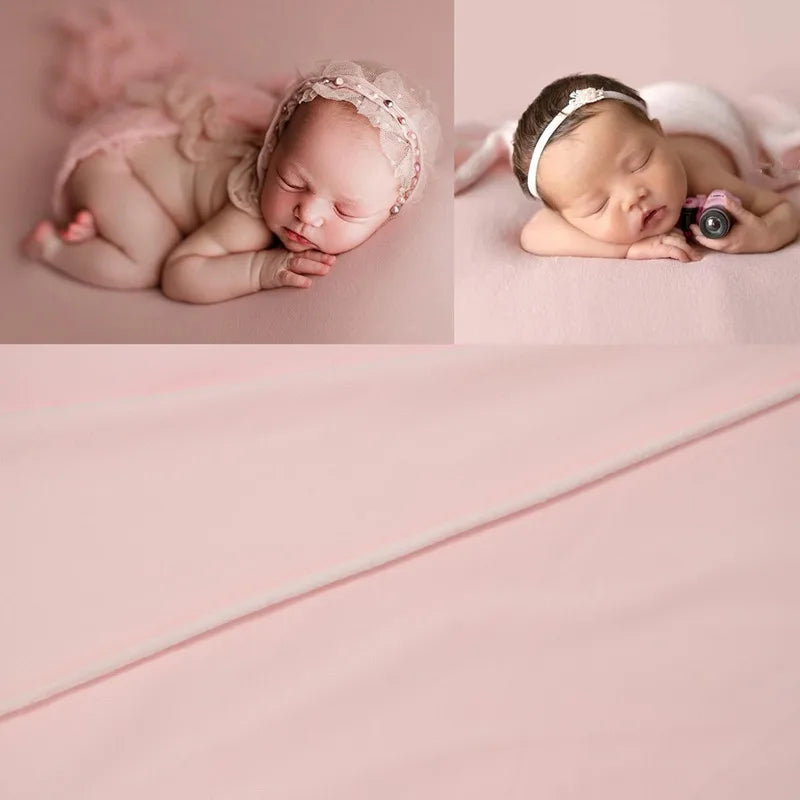 Neugeborenen-Fotostudio-Hintergrund 150x170cm – Stretchstoff Wickel-Accessoire Baby-Shooting