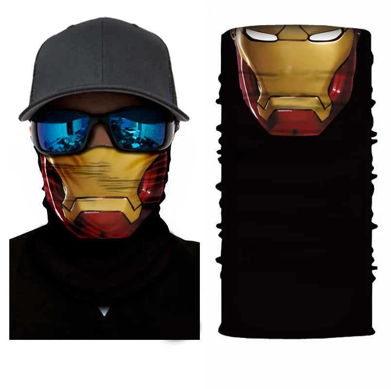 Tour de Cou Cagoule Multifonction – Bandana Sans Couture Coupe-Vent | Vélo, Ski, Moto, Randonnée & Snowboard