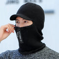 Herren Sturmhaube Winter – Warme Polarfleece-Kapuze mit Visier & Reißverschluss | Ohrenwärmer & Nackenwärmer | Ski & Outdoor